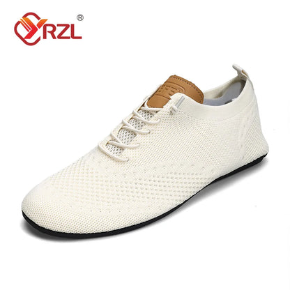 YRZL Men's Shoes Breathable Casual Driving Shoes Indoor Outdoor Men Shoes Loafers Lightweight Comfortable Soft Sole Walking Shoe