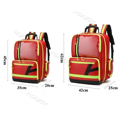 Portable Travel Emergency Backpack Medical Large Capacity Rescue Backpack Diagnostic and Epidemic Prevention Backpack