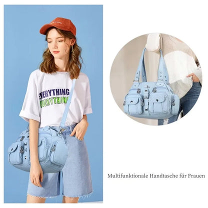 Vintage Women Handbags Satchel Top-handle Handbag PU Shoulder Bag Dumpling Pack Give Gifts Shoulder Bags Phone Money Pack