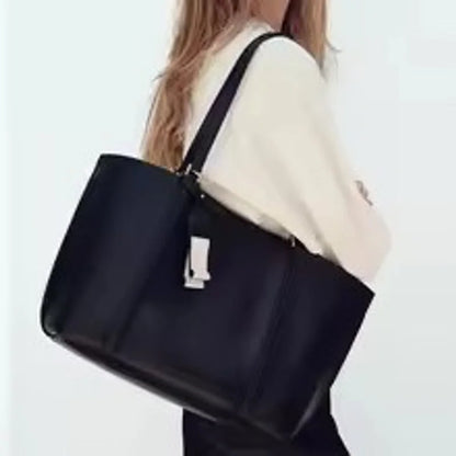 Large Capacity Tote Bag Luxury Designer Women Shoulder Bag Pu Leather Bucket Bags For Women Handbags And Purses New 2026 Shopper