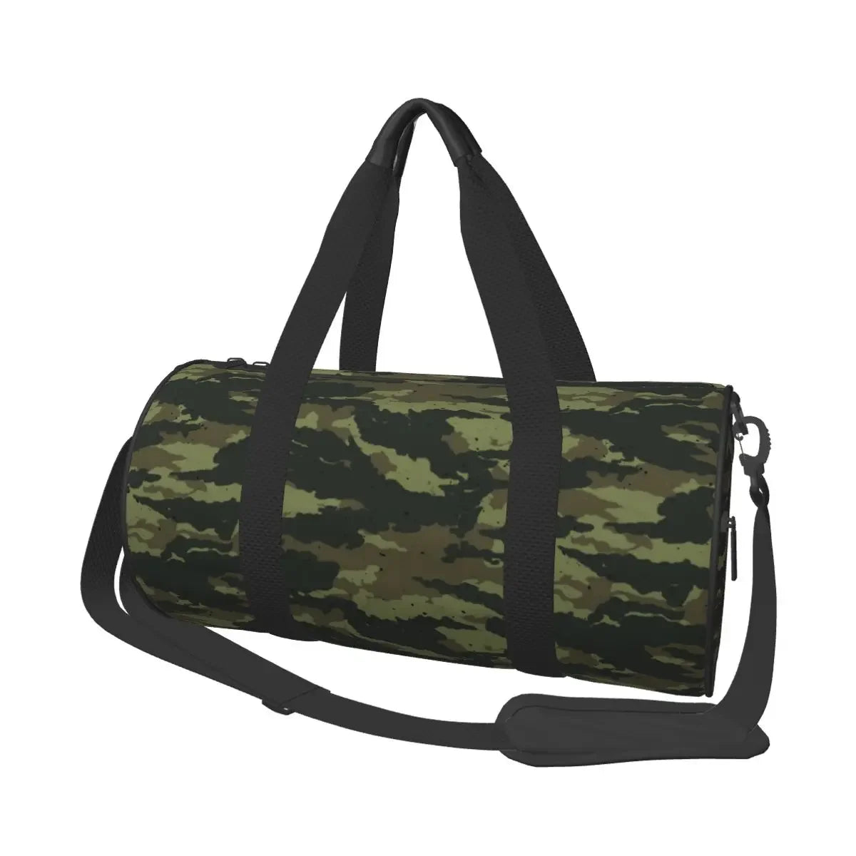 Camo Travel Bags Men Fitness Handbag Cylinder Shoulder Bag Women Large Travel Tote Luggage Bag Gym Handbags