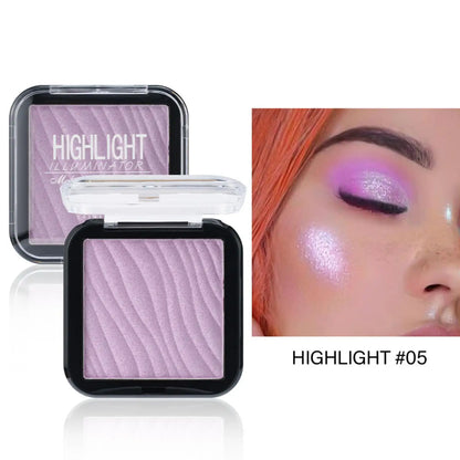 1PC Shimmer Glitter Mashed Potatoes Highlighter Shine Highlighter Makeup Gel Face and Body Brighten Glitter Contour Makeup