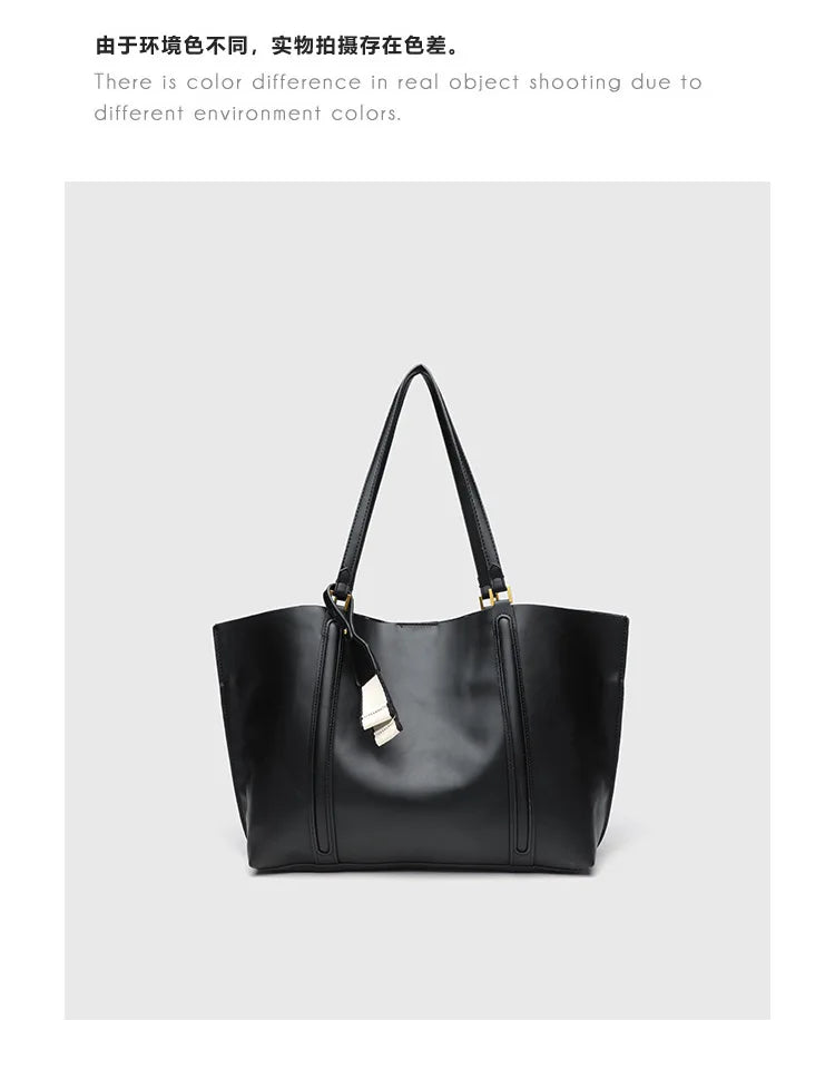 Large Capacity Tote Bag Luxury Designer Women Shoulder Bag Pu Leather Bucket Bags For Women Handbags And Purses New 2026 Shopper