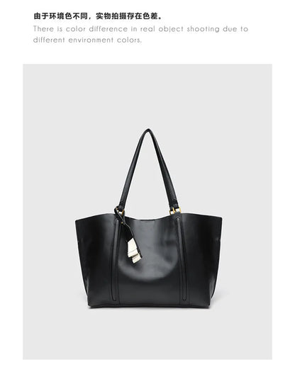 Large Capacity Tote Bag Luxury Designer Women Shoulder Bag Pu Leather Bucket Bags For Women Handbags And Purses New 2026 Shopper