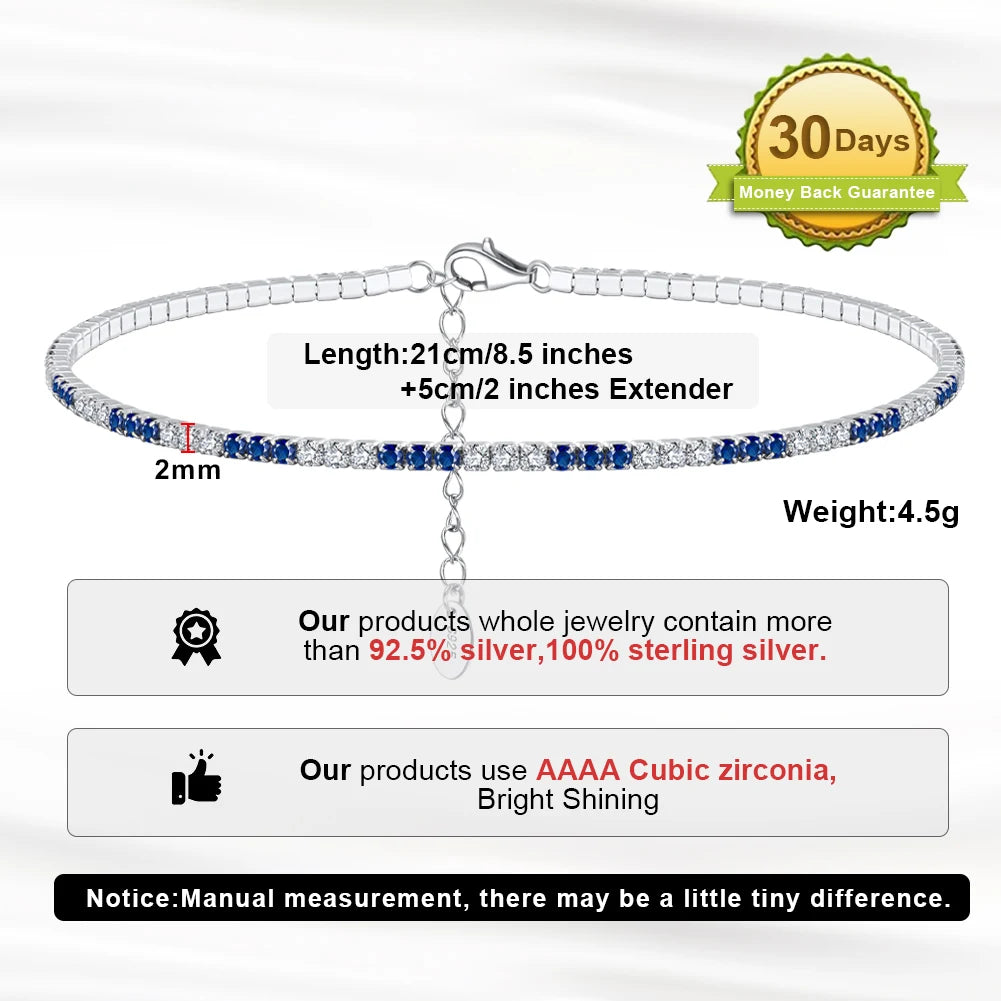 Rinntin Italian Sparkle Mirror Link Chain Anklet Women's 925 Silver Summer Foot Chain Bracelet Fashion Ankle Straps Jewelry SA29