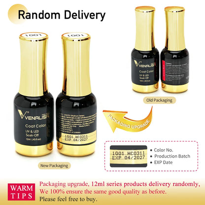 120pcs*12ml Venalisa Gel Polish Set Vernish Color Gel Polish TPO FREE Color For Nail Art Design Whole Set Nail Gel Enamel Kit
