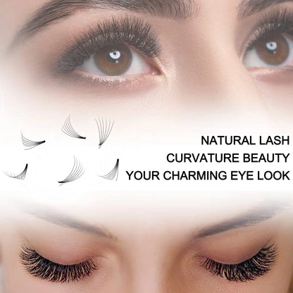 320 Fans Premade Volume Fans 3D 4D 5D 6D 8D 10D Soft Naturl Matte Eyelashes Large Capacity Cilios Individual Lash Extension