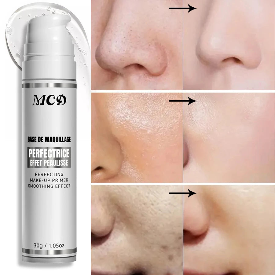 1PC Transparent  Jelly Moisturizing Primer Lotion Smooth Skin Base Color Rendering Korean Makeup Base Cream Foundation Cosmetics