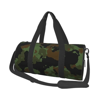 Camo Travel Bags Men Fitness Handbag Cylinder Shoulder Bag Women Large Travel Tote Luggage Bag Gym Handbags