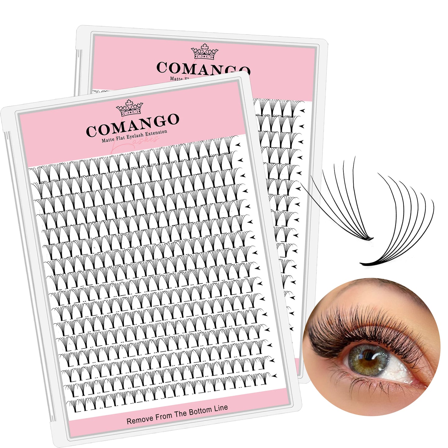 320 Fans Premade Volume Fans 3D 4D 5D 6D 8D 10D Soft Naturl Matte Eyelashes Large Capacity Cilios Individual Lash Extension