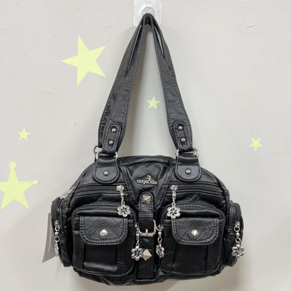 Vintage Women Handbags Satchel Top-handle Handbag PU Shoulder Bag Dumpling Pack Give Gifts Shoulder Bags Phone Money Pack