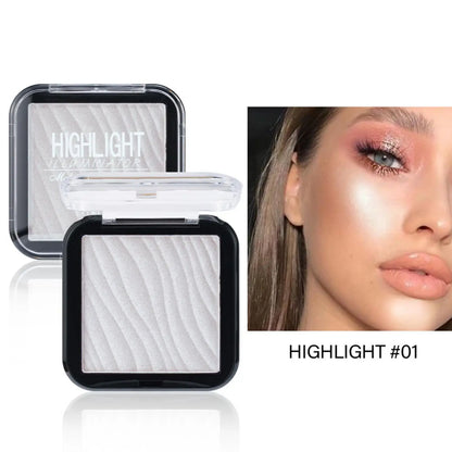 1PC Shimmer Glitter Mashed Potatoes Highlighter Shine Highlighter Makeup Gel Face and Body Brighten Glitter Contour Makeup