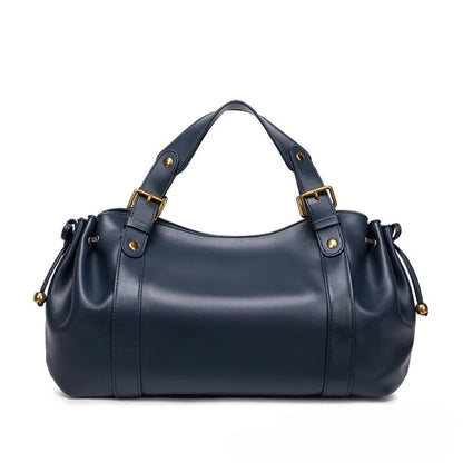 Solid Color Simple Handbag Work Commuter Fashion Women's Bag Shoulder Tote Bag Soft and Comfortable Pillow Bag