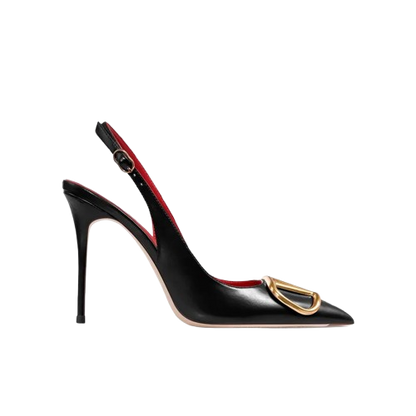 HLTINO Fahion Slingback Black Comfortable Women Summer Shoes Very High Heel Sandals 2025 Trend for Wedding Party Dress