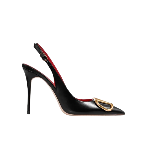 HLTINO Fahion Slingback Black Comfortable Women Summer Shoes Very High Heel Sandals 2025 Trend for Wedding Party Dress