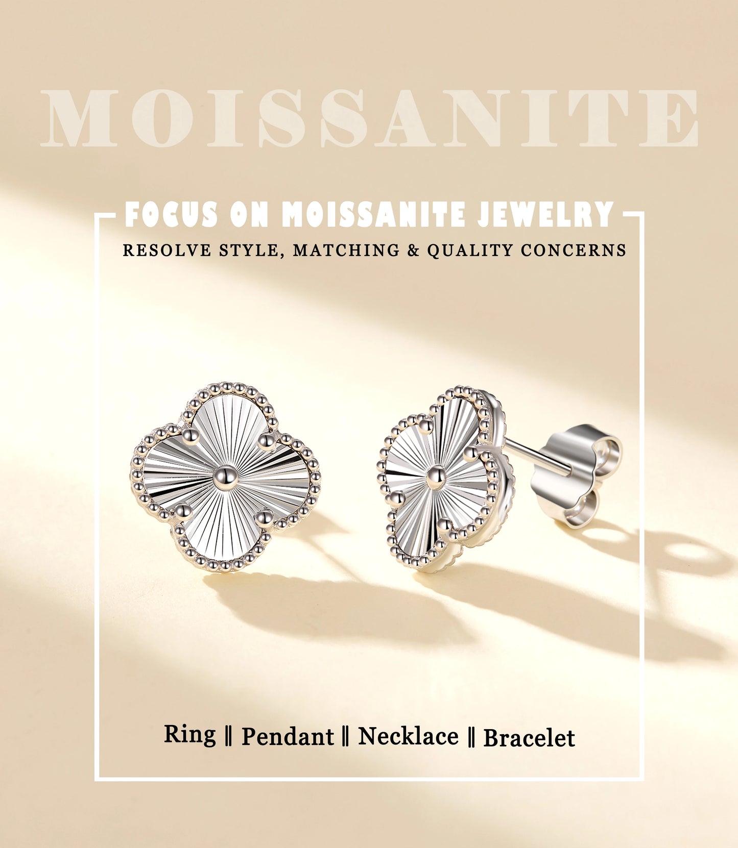 S925 Sterling Silver Ancient Chinese Four Petal Flower Stud Earrings Wholesale Vintage Radial Texture Jewelry For Women