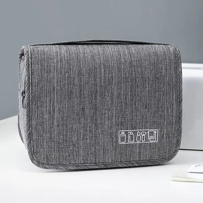 High Quality Women Waterproof Cosmetic Bag Travel Makeup Bags Toiletries Organizer Hanging Dry And Wet Separation Storage Bag