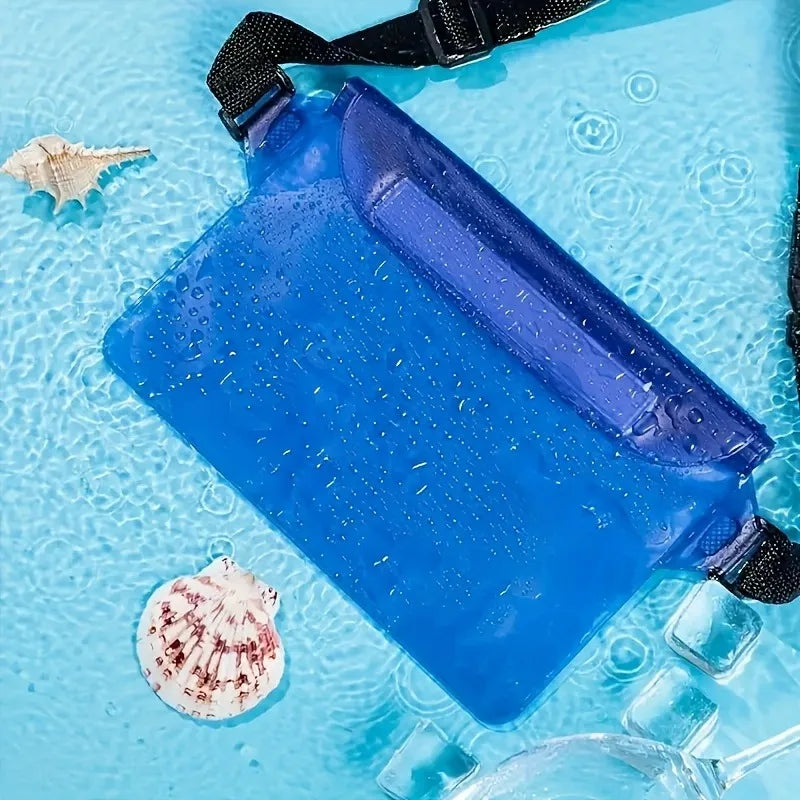 High Quality Waist Bag with Adjustable Strap, Suitable for Beach, Swimming, Diving, Rowing, Fishing Waterproof Belt Bag