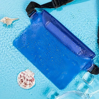 High Quality Waist Bag with Adjustable Strap, Suitable for Beach, Swimming, Diving, Rowing, Fishing Waterproof Belt Bag