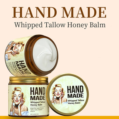 ENVISHA Handmade Skin Care Honey Whipped Tallow Face Cream Moisturizing Firming Nourishing Beauty Health