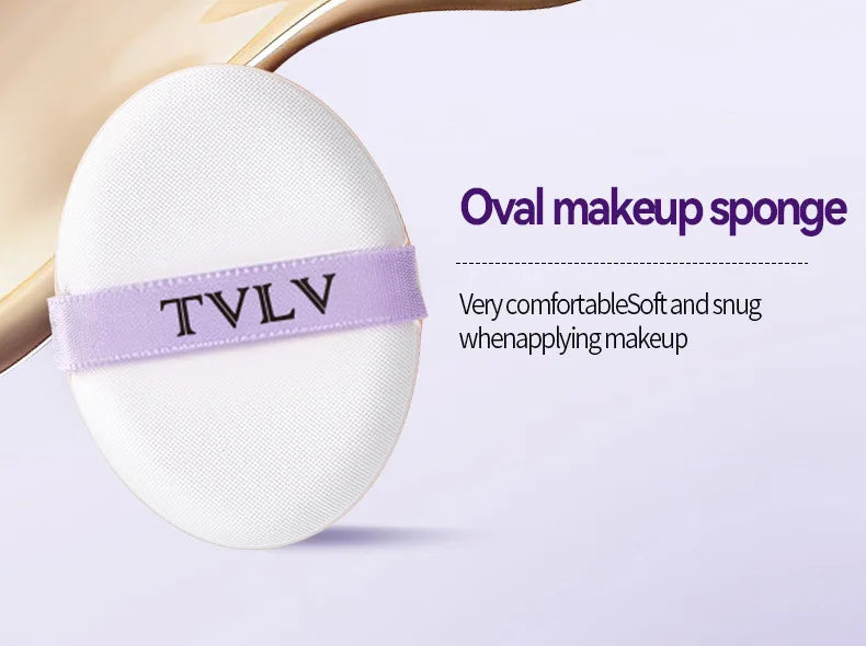 Korean Air Cushion Concealer Foundation, SPF Makeup Base with Soft-Focus Filter, Lightweight Non-Cakey, Long-Lasting Matte Cover