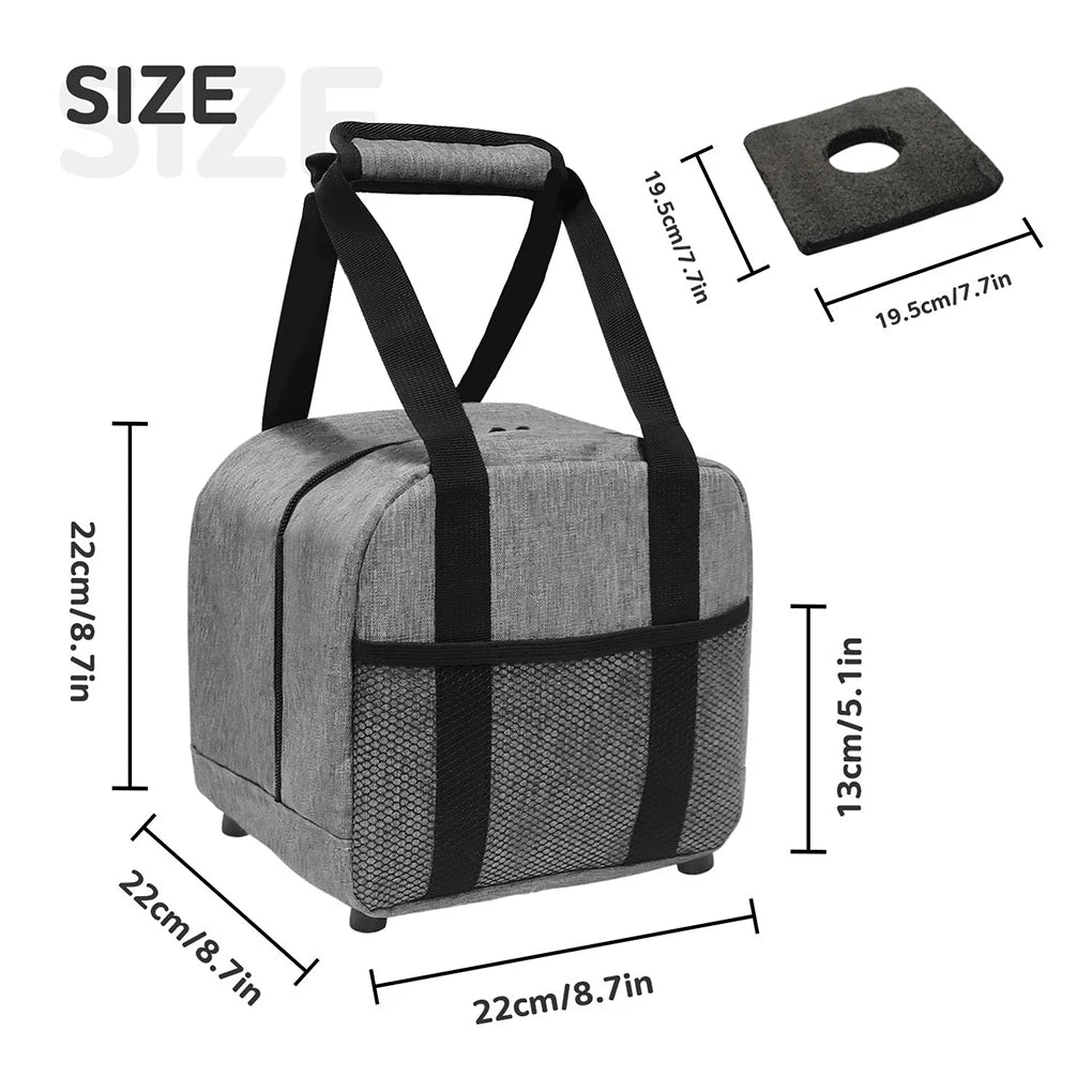 Portable Bowling Ball Tote Oxford Cloth Bowling Bag With Padded Ball Holder Durable and Stylish Packs Bowling Accessorie