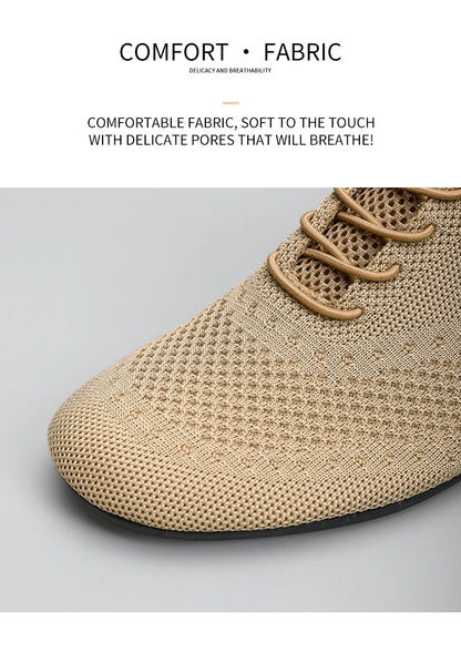 YRZL Men's Shoes Breathable Casual Driving Shoes Indoor Outdoor Men Shoes Loafers Lightweight Comfortable Soft Sole Walking Shoe