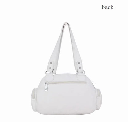 Vintage Women Handbags Satchel Top-handle Handbag PU Shoulder Bag Dumpling Pack Give Gifts Shoulder Bags Phone Money Pack