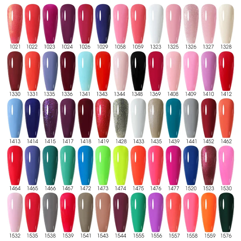 NAILCO 15ml 10/20/30pcs Nail Gel Polish 333 Colors Blue UV&LED Gel Varnish Nude Red Soak Off Semi Permanent UV Nail Gel Varnish
