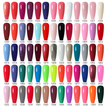 NAILCO 15ml 10/20/30pcs Nail Gel Polish 333 Colors Blue UV&LED Gel Varnish Nude Red Soak Off Semi Permanent UV Nail Gel Varnish