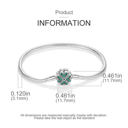 925 Sterling Silver Travel Plane Snake Basic Chain Cat and Moon Bracelet fit Original Charm Beads DIY Women Design Jewelry Party