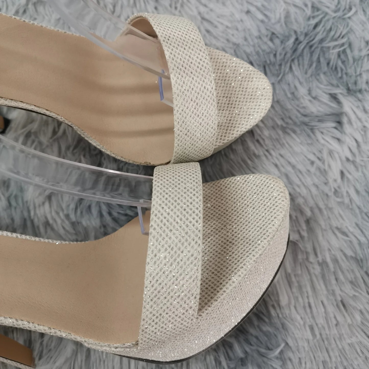 Women Sandals Sexy Open Toes 14cm Supper Flash High Heels Patent Leather Nighclub Platform Party Red Wedding Shoes Plus Size 44