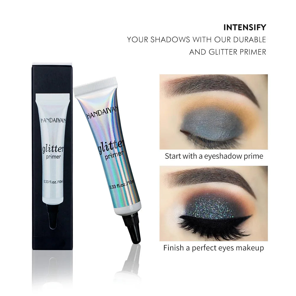 Women's Makeup Base Glitter Eyeshadow Primer Long Lasting Color Special Eye Primer Light Milk Cream Texture Cosmetics