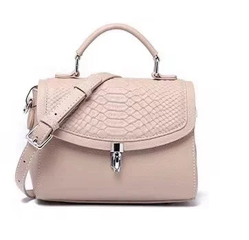 Women's Mini Bag Genuine Leather Lady Handbag Female Crocodile Pattern Crossbody Shoulder Bag Fashion Trend Small Flap Messenger