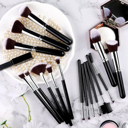 Professional Makeup Brushes Set 14-16Pcs Set Premium Syntheti Foundation Blending Face Powder Blush Eye Shadows Makeup Brush Kit