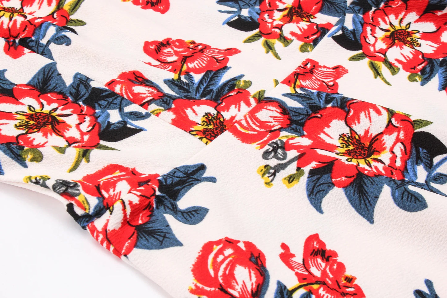 Summer Woman Printing Sleeveless Long Dress Vintage Dress Casual A-Line Beach Print Dress