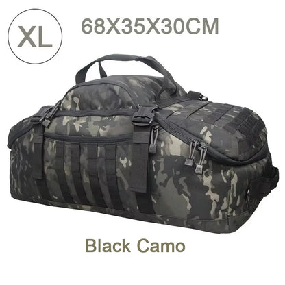 LQARMY 45L 80L Camping Backpacks Men Tactical Backpack Molle Hiking Travel Climbing Rucksack Sports Gym Duffel Bag