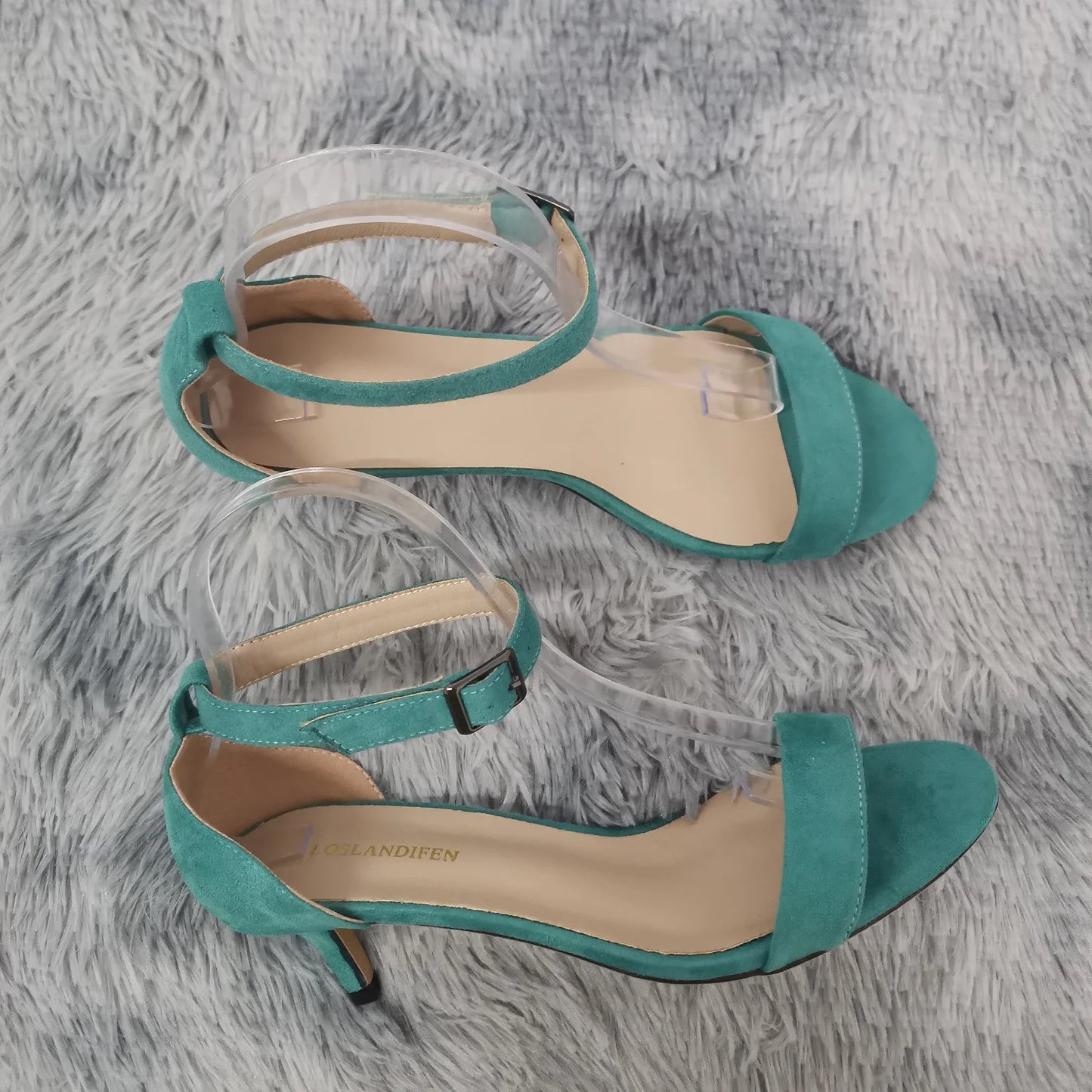 Women Sandals Summer Sexy 5cm Peed Toes Low Heel Ankle Strap High Heels Sandal Ladies Party Dress Red Wedding Shoes Plus Size