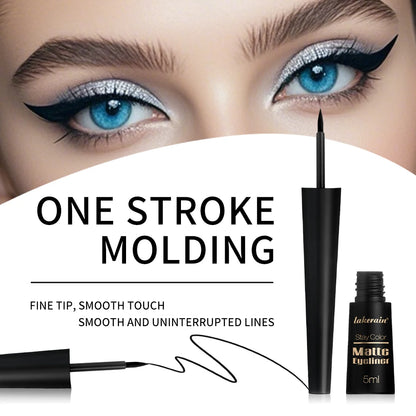 Matte Liquid Eyeliner Matte Eyeliner Waterproof and Sweat-Proof Non-Smudge Liquid Eyeliner Smooth Liquid Eyeliner