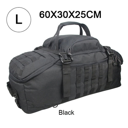 30L 45L 80L Travel Duffel Bag Military Tactical Backpack with Adjustable Strap Weekender Bag for Men Women Waterproof Gym Bags