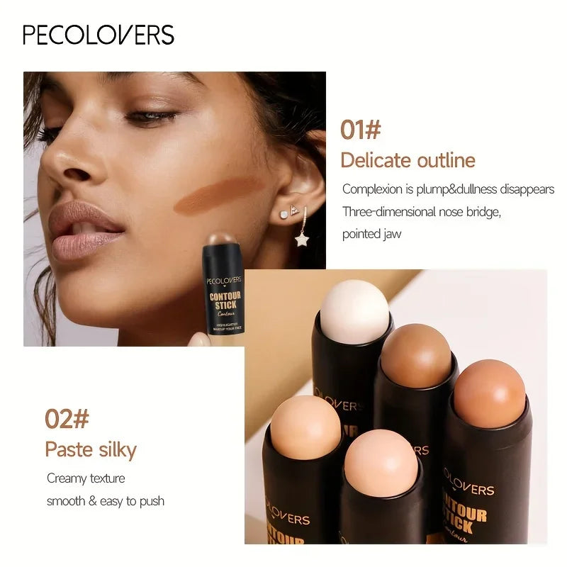 Face Makeup Bronzer Stick Cream Contouring Makeup Cosmetic Highlighter Bronzer Pen Women Face Illuminator