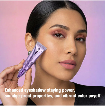 Waterproof Eyeshadow Primer Potion Nude Eyelid Base Primer for Smooth Eye Makeup Waterproof & Long-Lasting Translucent