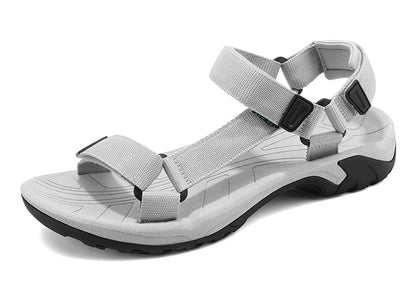 High Quality Summer Open Shoes Men Outdoor Adjustable Sandals Beach Gladiator Rome Breathable Green Pure Black Big Size 47 48
