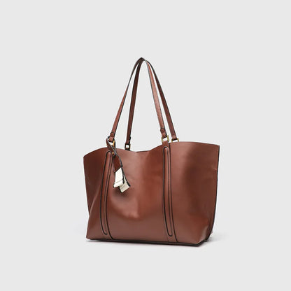 Large Capacity Tote Bag Luxury Designer Women Shoulder Bag Pu Leather Bucket Bags For Women Handbags And Purses New 2026 Shopper