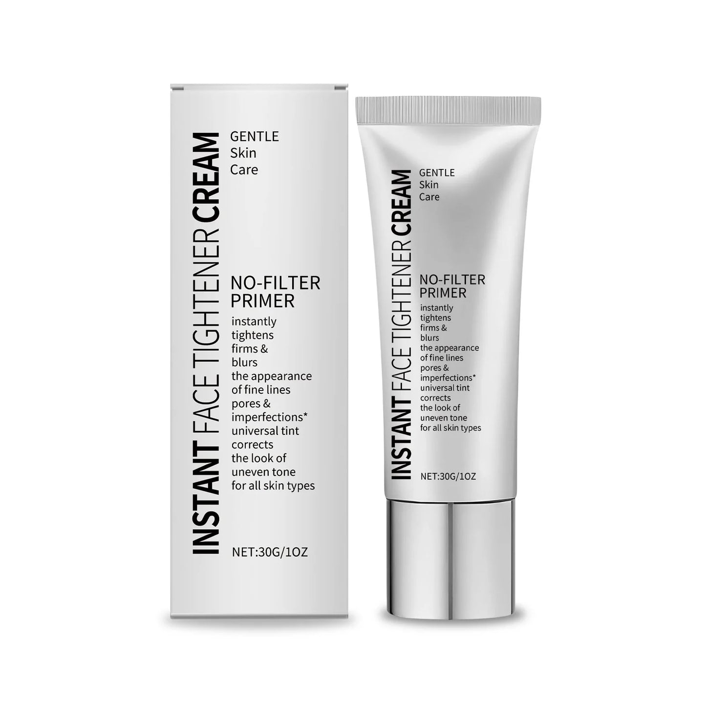 Face Tighten Cream Face Primer Moisturizer Pre-Makeup Isolation Hydrating Base Smoothing Fine Lines Firming Brightening Face Ski