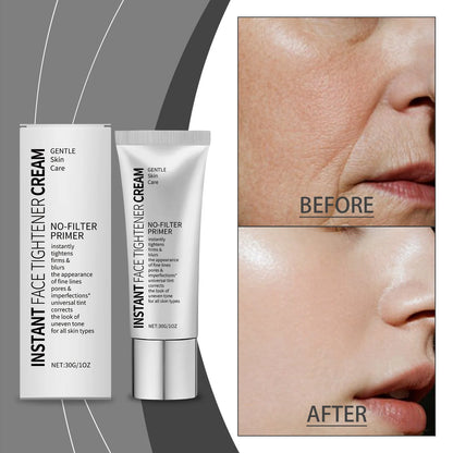 Face Tighten Cream Face Primer Moisturizer Pre-Makeup Isolation Hydrating Base Smoothing Fine Lines Firming Brightening Face Ski