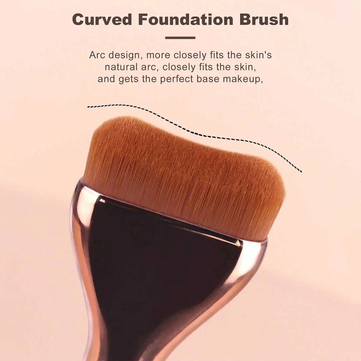 17pcs Professional Soft Long Aluminum Makeup Brush Set, Including Foundation Brush, Eyeshadow Brush, Eyebrow Brush, Blending