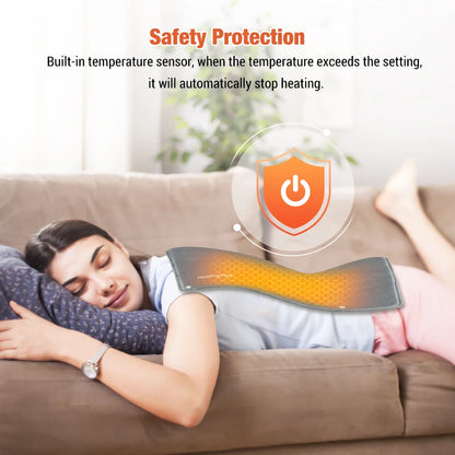 Electric Hand Warmer USB Charging Hand Muff Pouch Winter Heater for Home Office Heating Pad for Waist Legs Shoulder Blanket