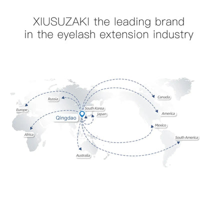 XIUSUZAKI W Shaped Lashes Bloom 2D 3D 4D 5D 6D 7D 8D Automatic Flowering Premade Fans Eyelashes Extensions YY Individual Lashes