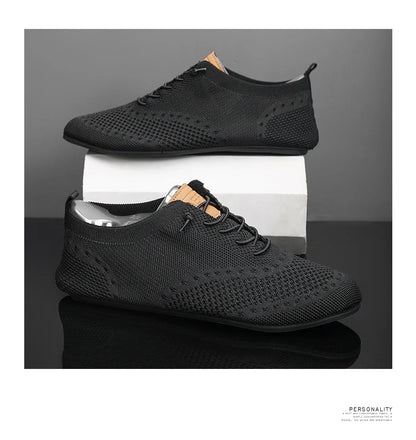 YRZL Men's Shoes Breathable Casual Driving Shoes Indoor Outdoor Men Shoes Loafers Lightweight Comfortable Soft Sole Walking Shoe